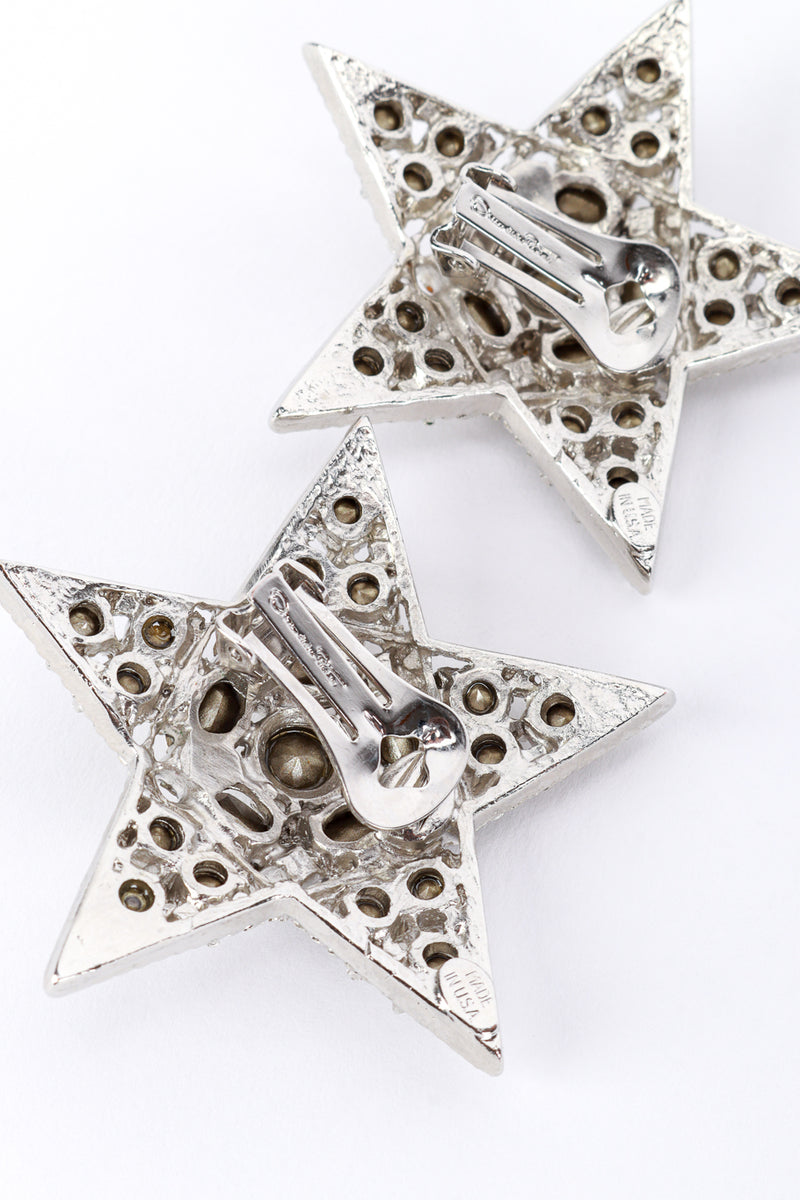 Vintage Oscar de la Renta Shining Star Earrings make @RECESS LA