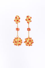 Vintage Oscar de la Renta Atomic Ball Drop Earrings @RECESS LA