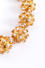 Vintage Oscar de la Renta Atomic Ball Collar Necklace detail @recess la