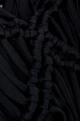 Christian Dior Braided Knit Tank knotting closeup @recessla