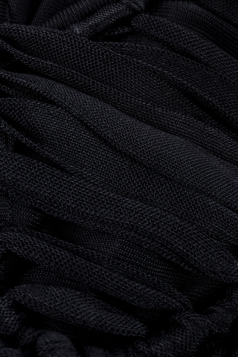 Christian Dior Braided Knit Tank fabric closeup @recessla