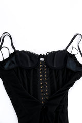 Dolce & Gabbana 2001 F/W Lace-Up Corset Dress lining @RECESS LA