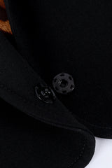 Dolce & Gabbana Cropped Bolero Jacket snap closure closeup @recess la