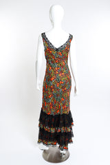 Dolce & Gabbana Floral Lace Padma Dress back mannequin @RECESS LA