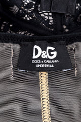 Dolce & Gabbana lace corset top designer label @recessla