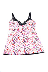 Dolce & Gabbana lipstick print camisole flat-lay @recessla