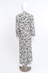 Vintage Dalmatian Duster & Palazzo Pant Silk Suit on mannequin @RECESS LA