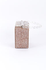 Vintage Confetti Lucite Box Bag side @recessla