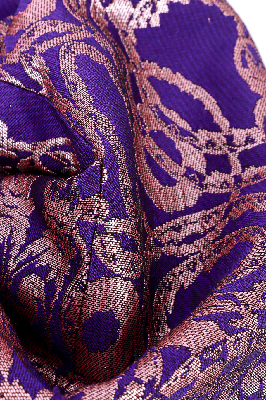 Dries Van Noten Metallic Brocade Jacket fabric closeup @recess la