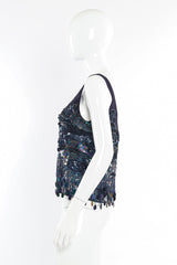 Sequin tank top by Dries Van Noten on mannequin side @recessla