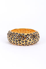 Kenneth Jay Lane Leopard Spots Rhinestone Bracelet @RECESS LA