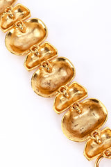 Kenneth Jay Lane Golden Nugget Bracelet back wear @recess la