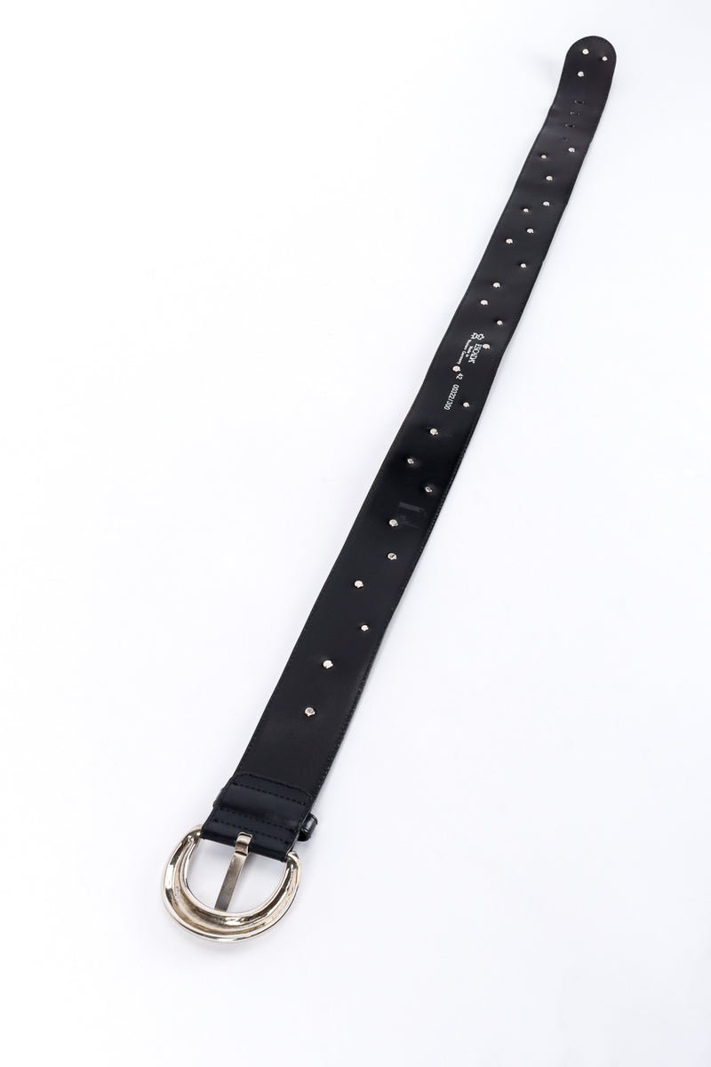 Vintage Escada Moon & Star Studded Belt back extended @recess la