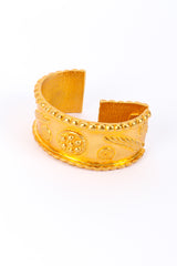 Matte Sculpted Cuff Bracelet by Escada @recessla