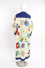 Etro 2021 S/S Nautical Cotton Tunic Dress back view on mannequin @recessla