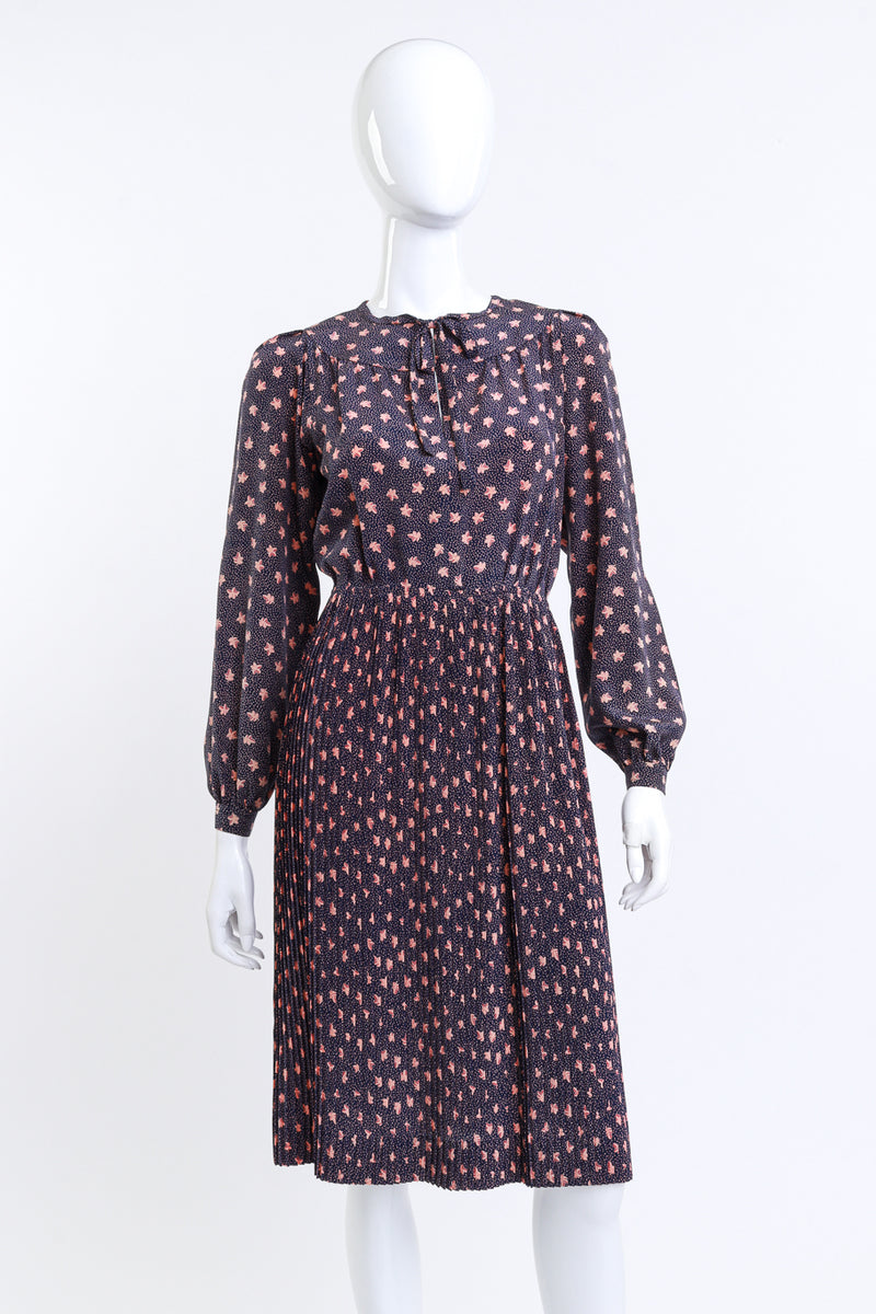 Emanuel Ungaro Ditsy Dots Secretary Dress on mannequin @RECESS LA