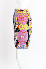 Velvet Tulip Skirt by Pucci on mannequin side @recessla