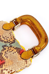 Fendi Multicolored Python Purse handles @RECESS LA