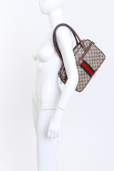 Gucci GG Monogram Ophidia Top Handle Bag mannequin @RECESS LA