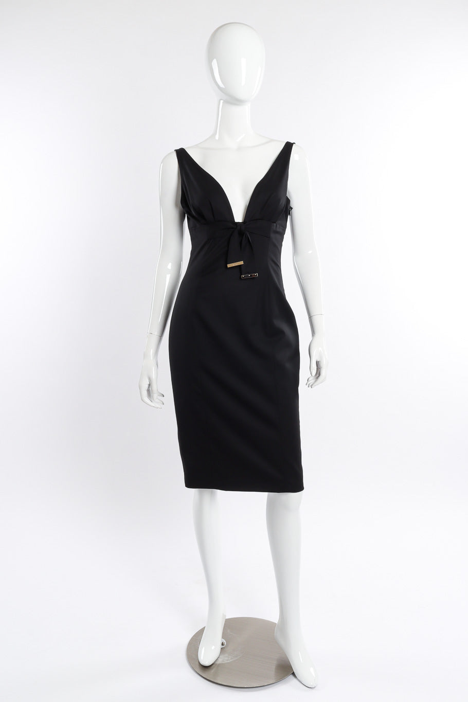 Gucci Sleeveless Pencil Dress front on mannequin @recessla