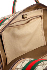 Vintage Gucci Monogram Suitcase zipper slip pocket @recess la