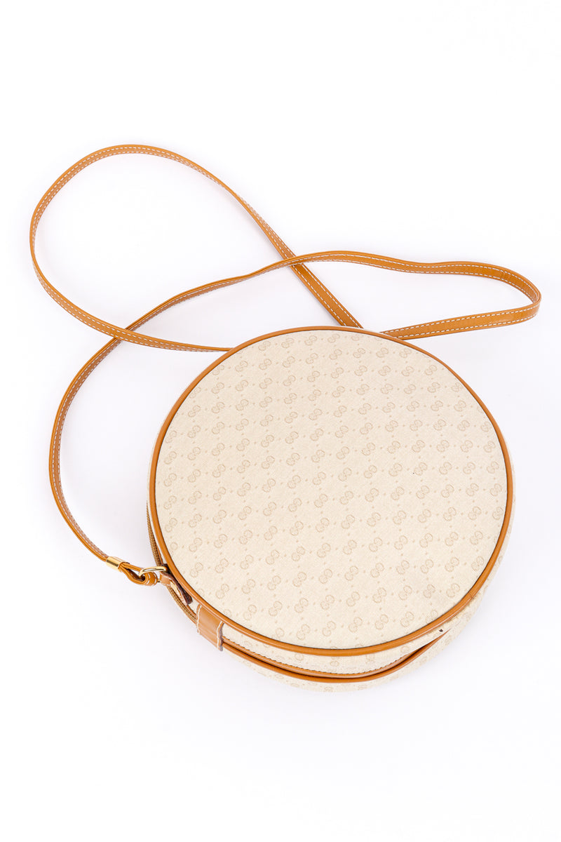 Vintage Gucci Monogram Canvas Circle Bag back @recessla