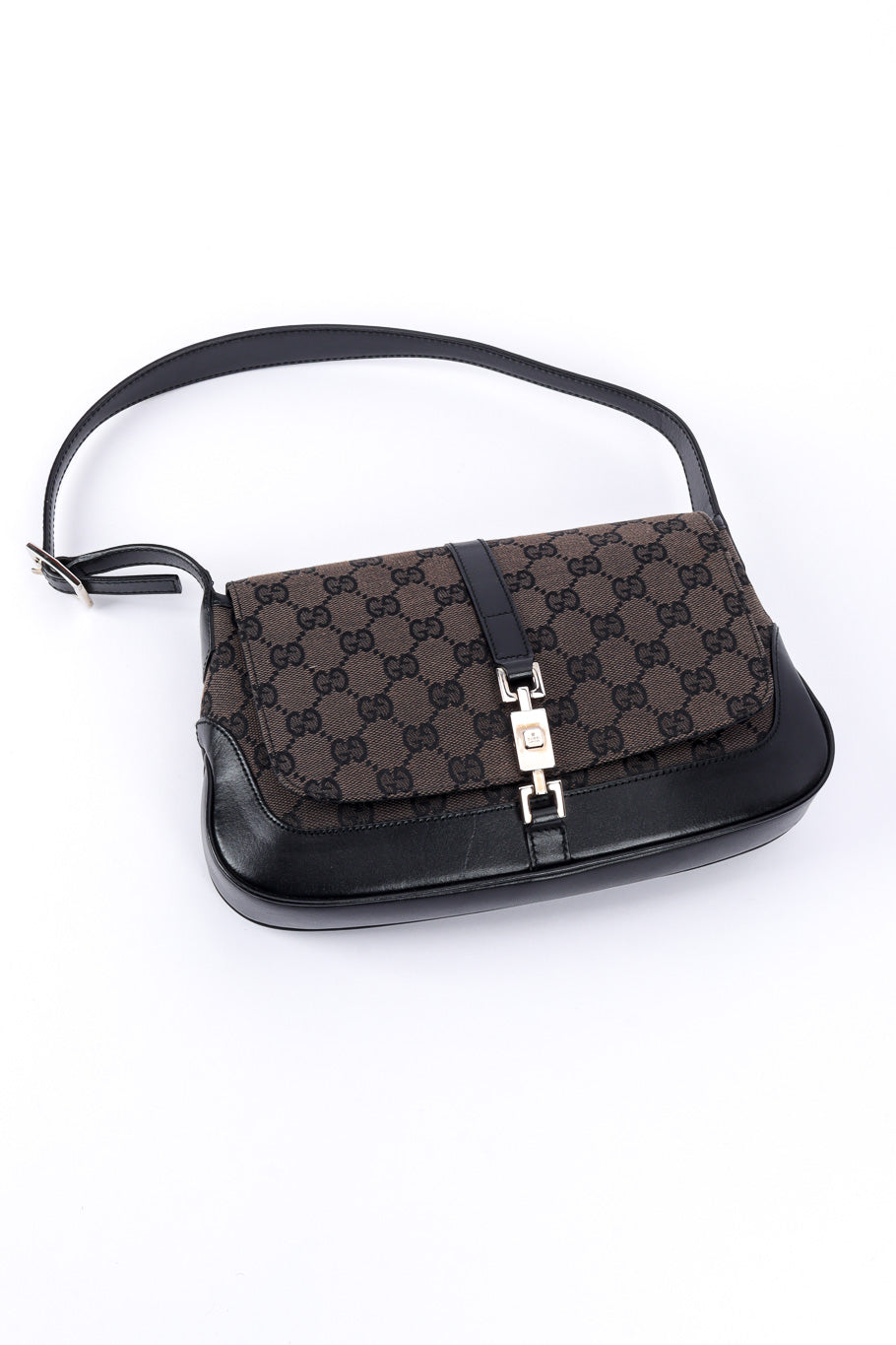 GG Monogram Jackie Shoulder Bag by Gucci on white background @recessla