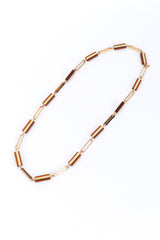 Gucci Lucite Bar Link Drape Necklace flat lay @RECESS LA