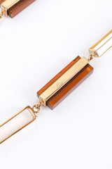 Gucci Lucite Bar Link Drape Necklace detail @RECESS LA