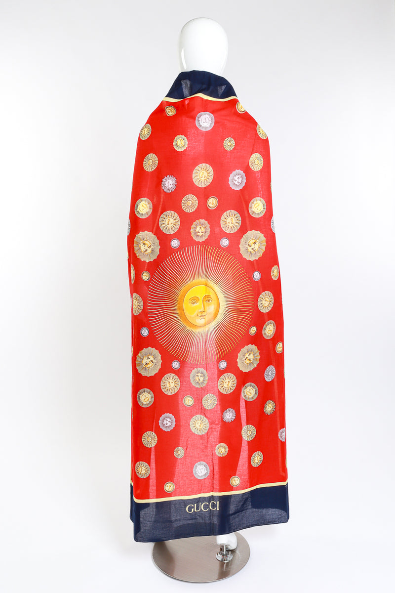 Gucci Sun & Moon Scarf on mannequin @RECESS LA