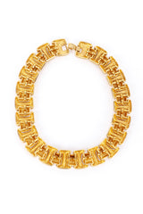 Eisenberg Heavy Brushed Chain Link Necklace reverse @RECESS LA