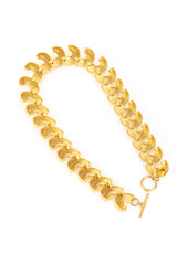 Anne Klein Claw Link Collar Necklace reverse @RECESS LA