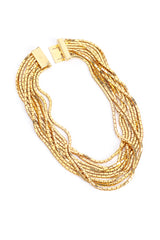 Henkel & Grosse 9-Strand Box Chain Collar Necklace open @RECESS LA