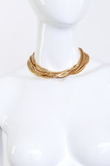 Henkel & Grosse 9-Strand Box Chain Collar Necklace @RECESS LA