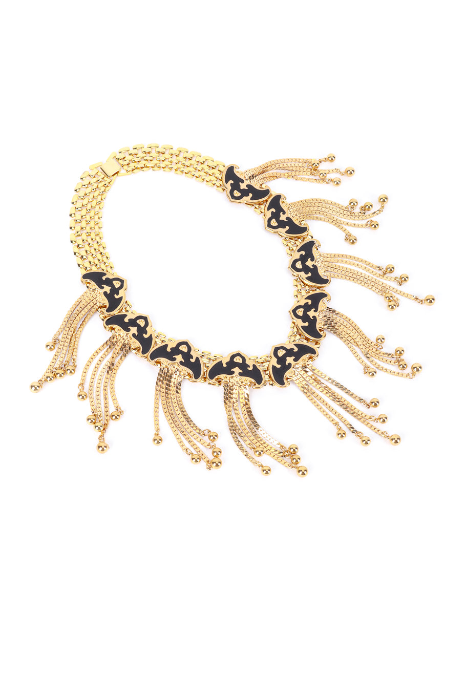 Stingray Chain Collar Necklace flat lay @RECESS LA