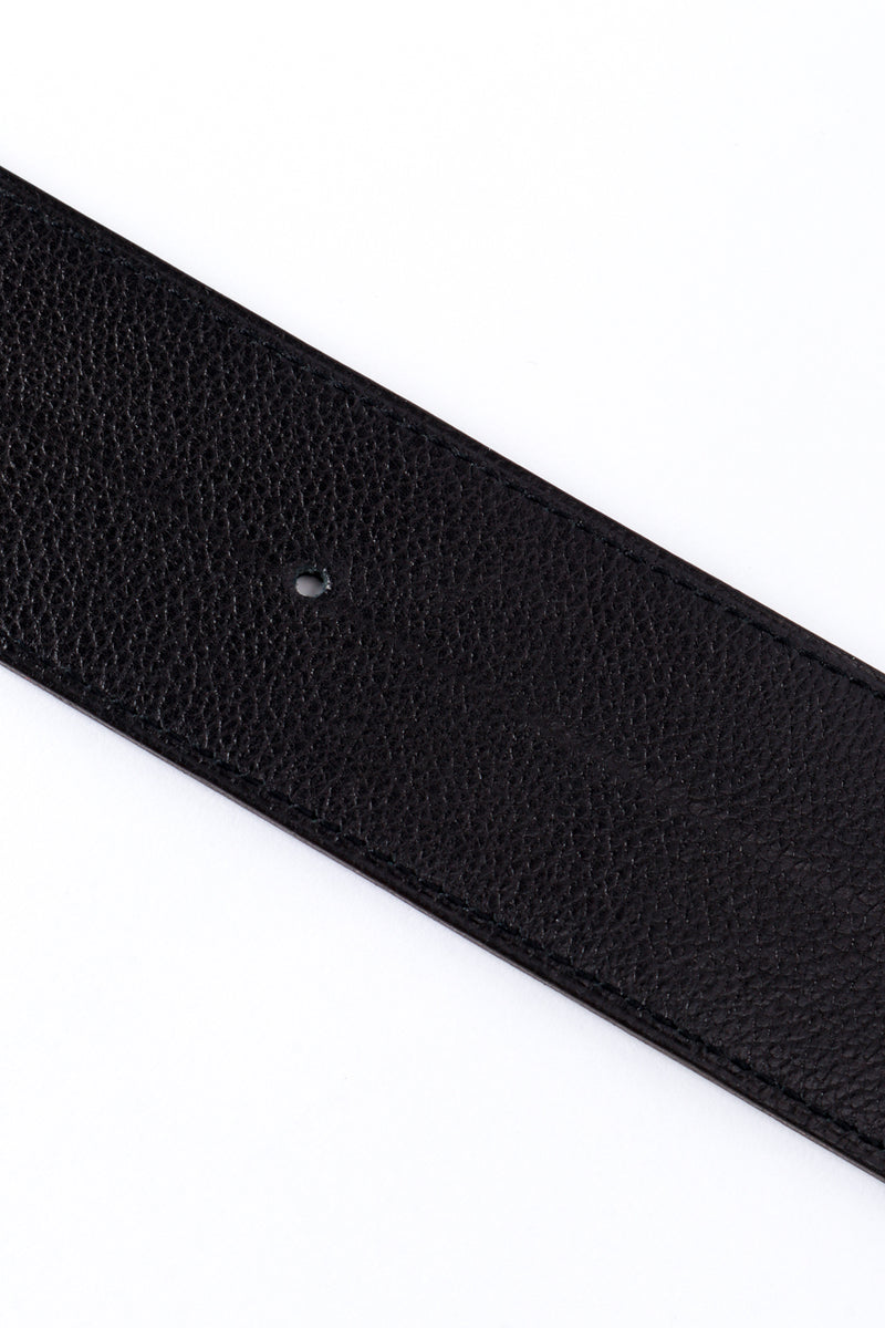 Hermes Black Buckle Belt wear @RECESS LA