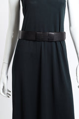 Hermes Black Buckle Belt on mannequin @RECESS LA