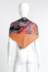 Hermes Tribal Pointe Scarf back on mannequin @RECESS LA