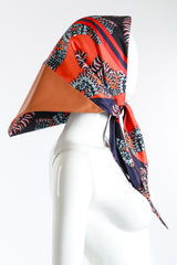 Hermes Tribal Pointe Scarf on mannequin @RECESS LA