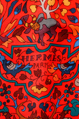 Hermès Les Jardins d’Armenie Hermes Scarf logo @RECESS LA