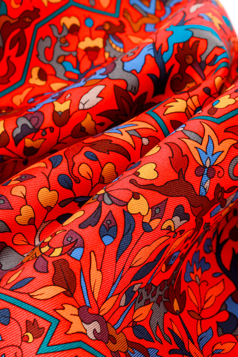 Hermès Les Jardins d’Armenie Hermes Scarf fabric @RECESS LA