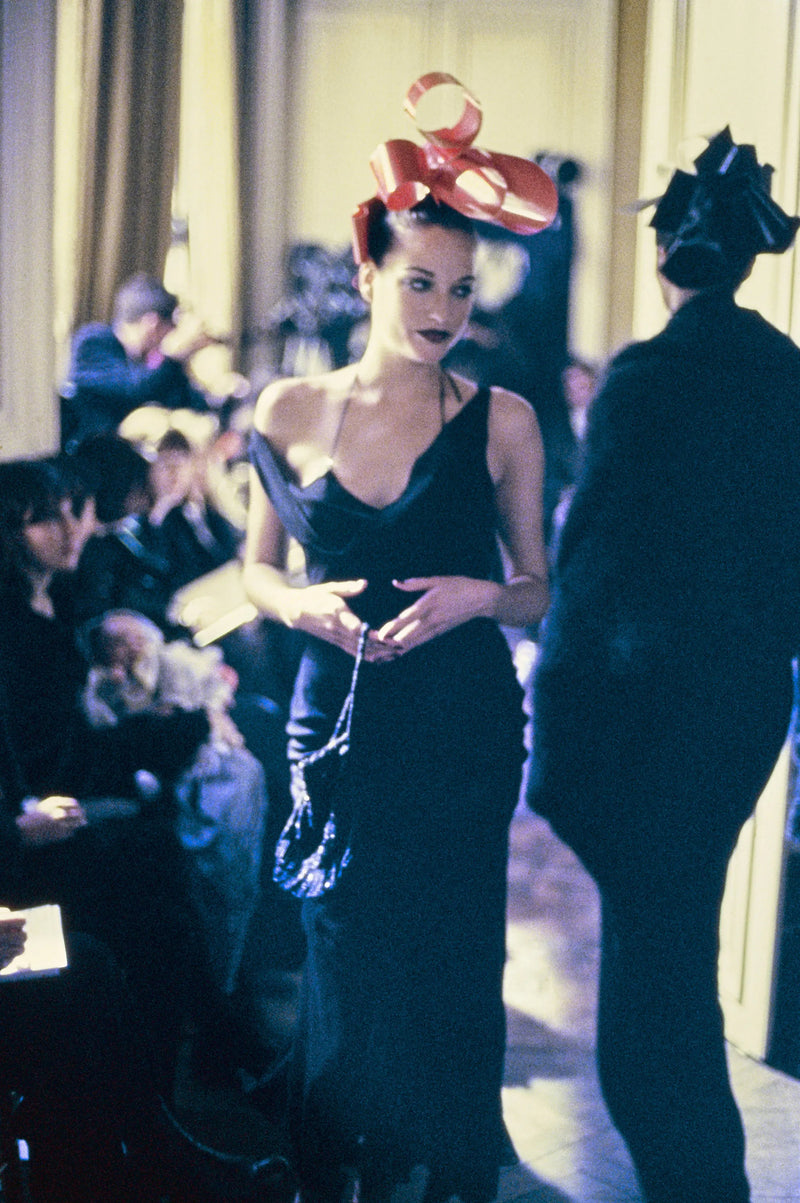 Galliano 1994 F/W Strappy Slip Dress on runway @RECESS LA