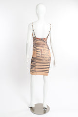 Jean Paul Gaultier 2012 S/S Soleil Tattoo Dress on mannequin back @recessla