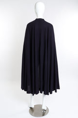 Vintage Jean Muir Tie-Front Cape back on mannequin @recess la