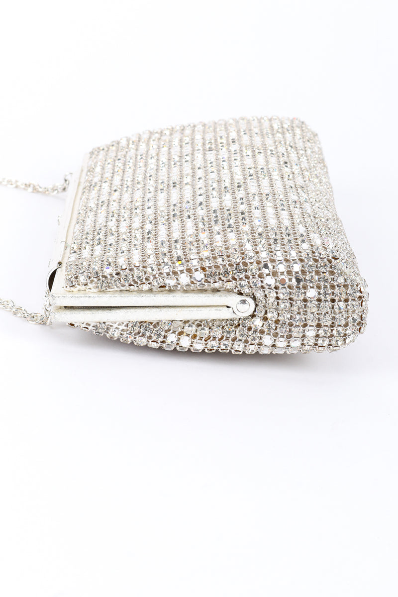 Vintage Johann Becker Rhinestone Clutch Bag side @recessla