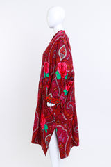 Kenzo Rose & Paisley Quilted Coat side @RECESS LA