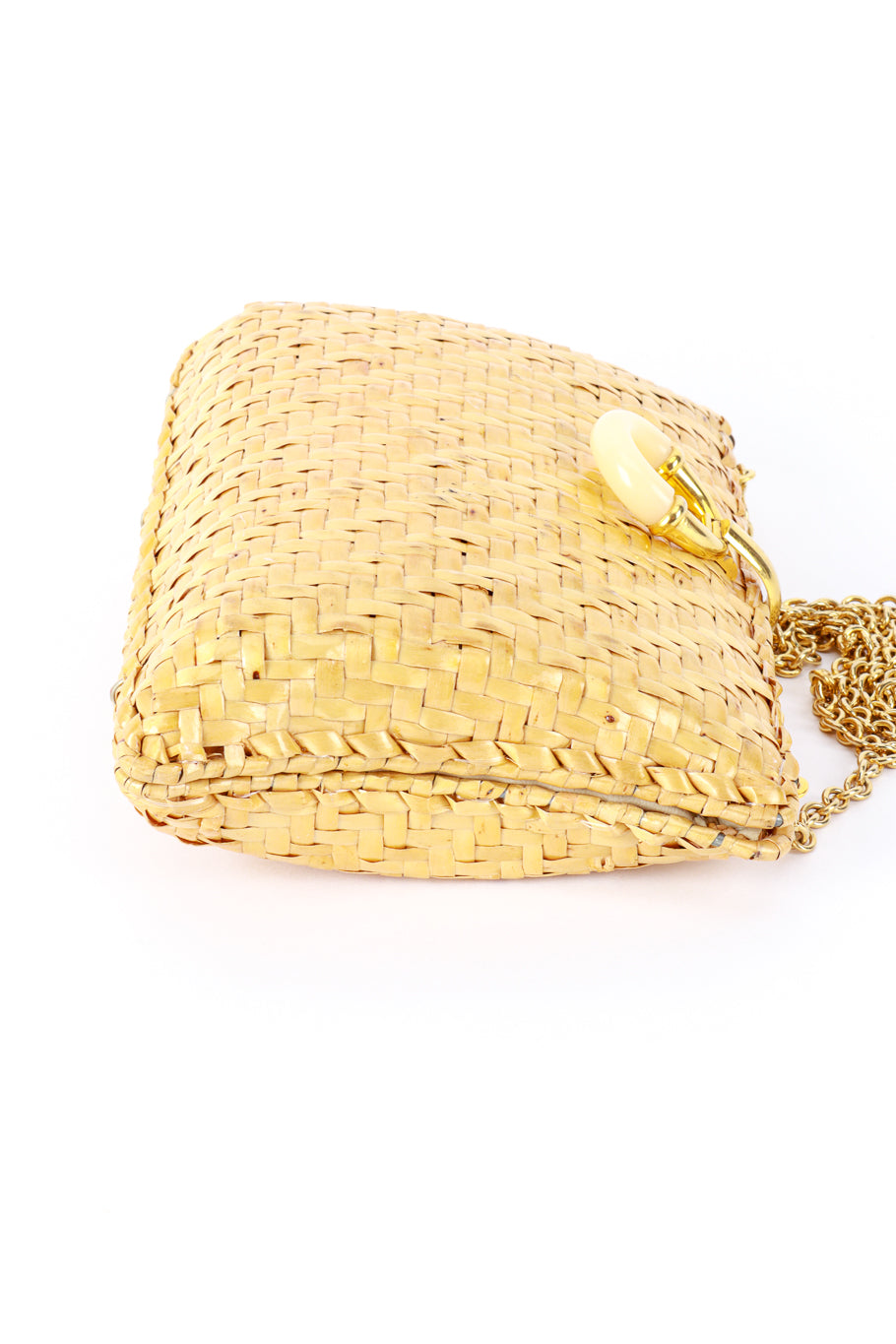 Koret Willow Weave Shoulder Clutch side @RECESS LA