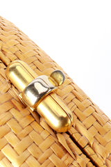 Koret Basketweave Bamboo Handbag tarnish @RECESS LA