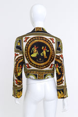 Kamosho Zodiac Baroque Crop Blazer @RECESS LA