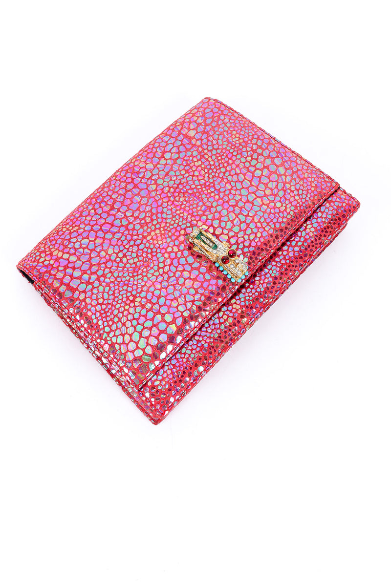 Clutch bag by Kenneth Jay Lane on white background @recessla